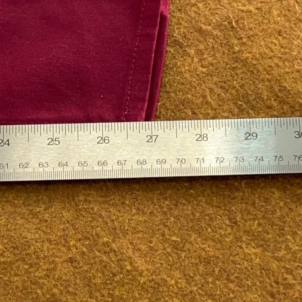 Real Love Girls Size 16 Burgundy Super Stretch Skinny Pants NWT